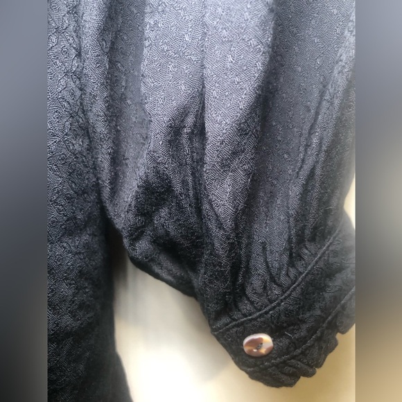 NWT Destination Maternity Long Sleeve Split Neck Blouse Size XL - Picture 5 of 10